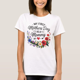 T-shirt Première fête des mères Maman Fête des mères 2026