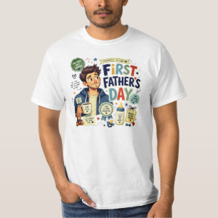T-shirt Première fête des pères - Choisissez votre taille 