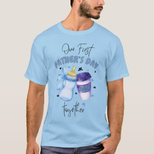 T-shirt Première Fête des pères Ensemble Correspondance te