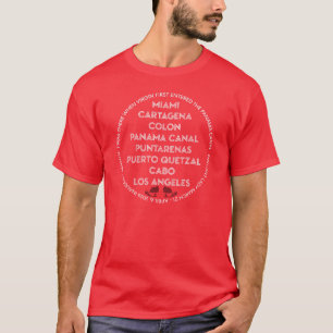 T-shirt Première fois dans le canal de Panama