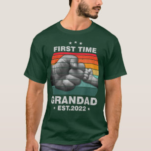 T-shirt Première Fois Grandad Est 2022 Hommes Première Foi