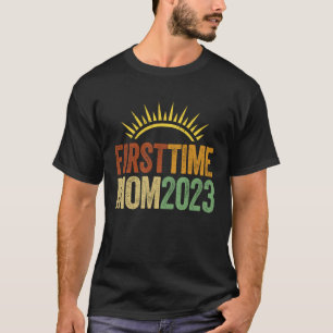 T-shirt Première Fois Maman 2023 Maman Enceinte Mère Être