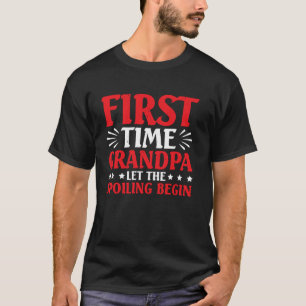 T-shirt Première fois que Papy laisse les gâteries commenc