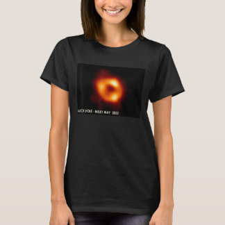 T-shirt Première Image De Voie Lactée Trou Noir 2022 Sagit