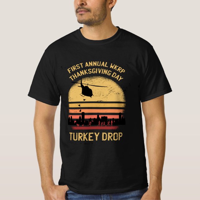T-shirt Première Journée annuelle de Thanksgiving de la Tu (Devant)