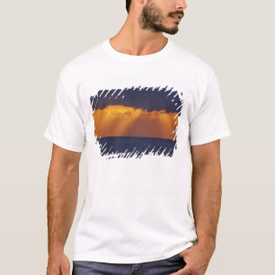 T-shirt Première lumière sur la mer de Tasman, Australie