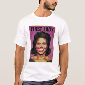 T-shirt Première Madame Michelle Obama - personnalisable