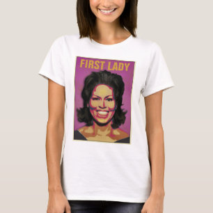 T-shirt Première Madame Michelle Obama - personnalisable