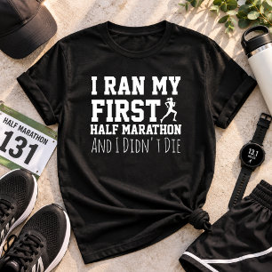 T-shirt Première moitié du marathon féminin