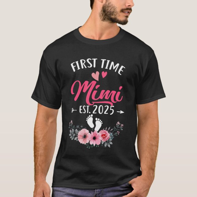 T-shirt Première Promotion De Mimi Aux Mères Mimi Est 2025 (Devant)