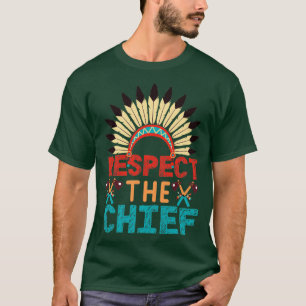 T-shirt Première tribu vintage des Amérindiens