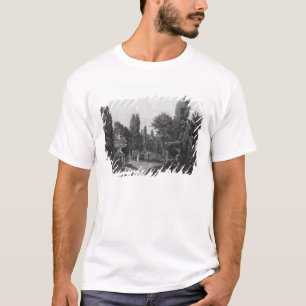 T-shirt Première vue du grand jardin
