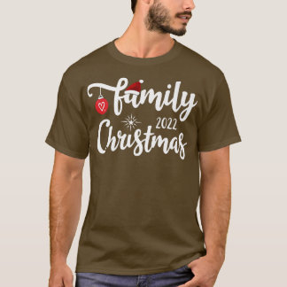 T-shirt Premium pour Noël familial 2022