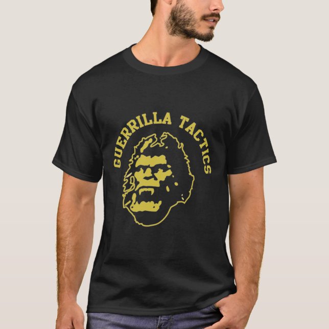 T-shirt Premium Rare Collection De Tactiques De Guérilla P (Devant)