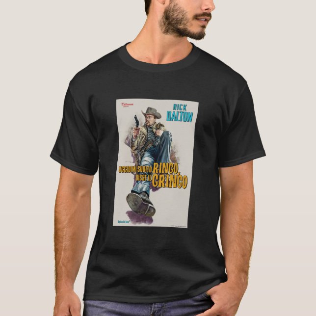 T-Shirt Premium Scoop T-Shirt Rick Dalton Movie (Devant)