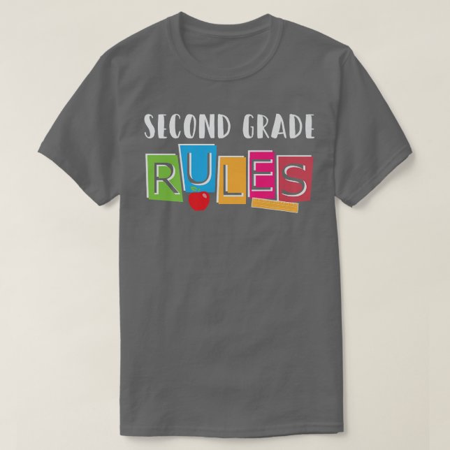 T-shirt Premium Tee Tee de deuxième année (Design devant)