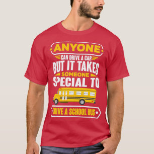 T-shirt Prend quelqu'un spécial Funny School Bus Driver gr