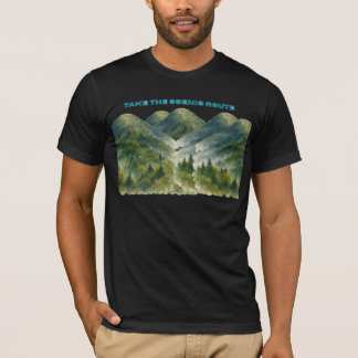 T-shirt « Prendre la route panoramique – Aventure