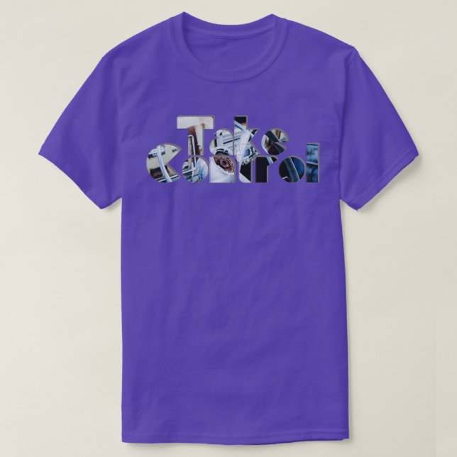 T-shirt Prendre le contrôle (Design devant)