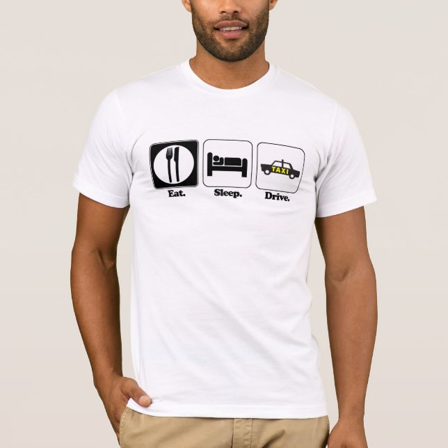 T-shirt prendre le train de nuit (Devant)