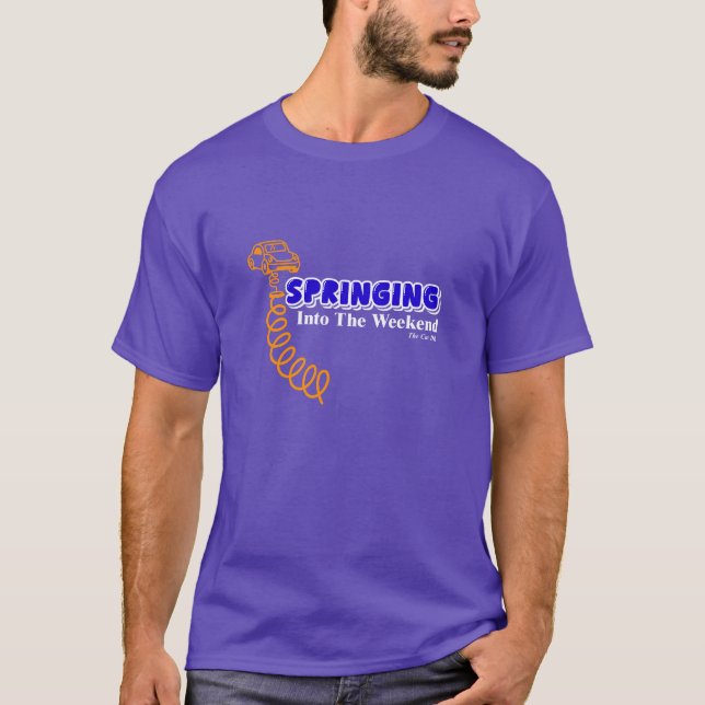 T-shirt « Prendre le week-end d'assaut » (Devant)