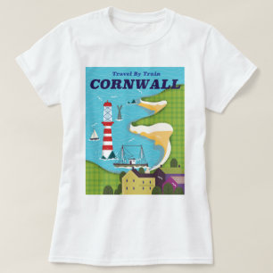 T-shirt Prendre un train pour Cornwall