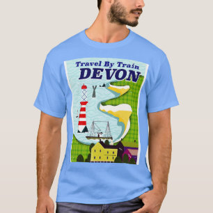 T-shirt Prendre un train pour Devon