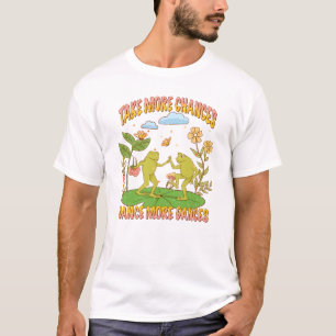 T-shirt Prends Plus De Chances, Danse Plus De Danse