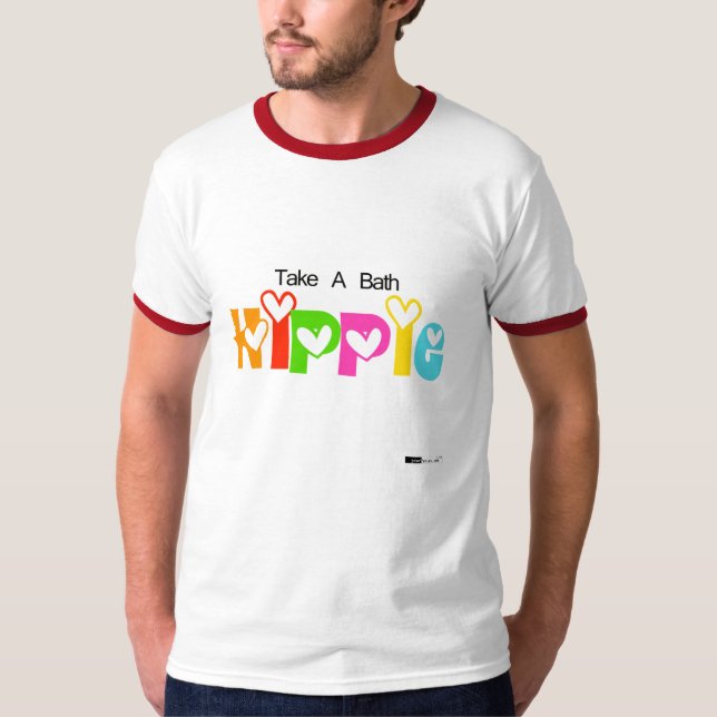 T-shirt Prenez Bath, hippie ! (Devant)