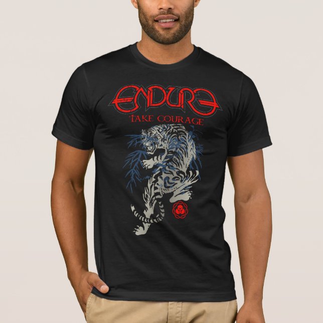 T-SHIRT PRENEZ COURAGE| ENDURE (Devant)