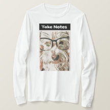 Prenez des notes Chemise à manches longues Westie