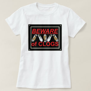 T-shirt Prenez garde de la conception de danse d'entraves