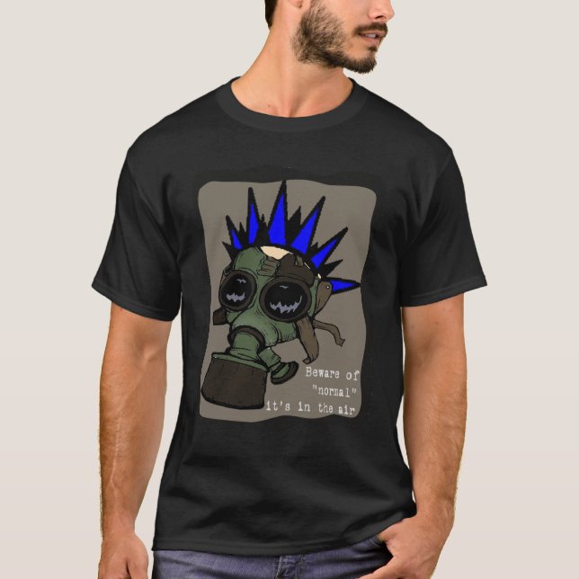 T-shirt Prenez garde de la "normale " (Devant)