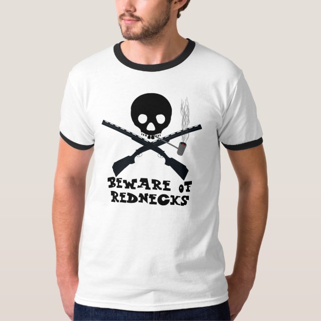 T-shirt Prenez garde des ploucs (Devant)