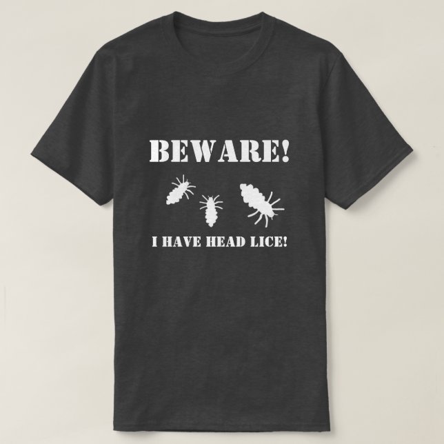 T-shirt Prenez garde du headlice (Design devant)