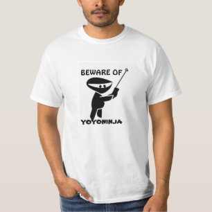 T-shirt prenez garde du ninja de yo-yo
