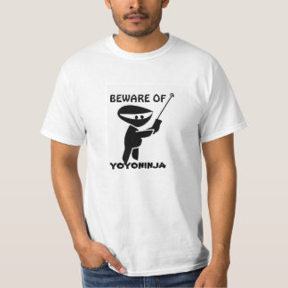 T-shirt prenez garde du ninja de yo-yo