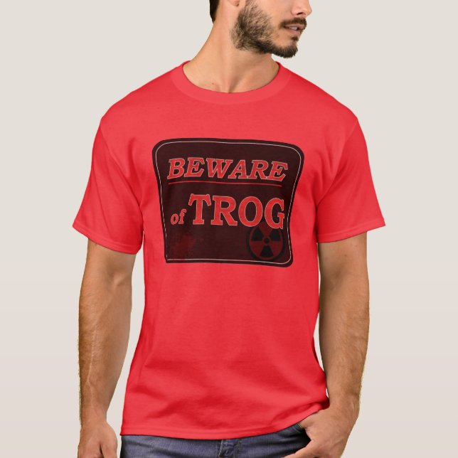 T-shirt Prenez garde du signe de Trog (Devant)
