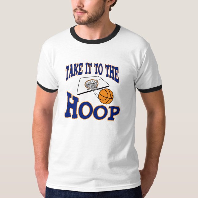 T-shirt Prenez-le au cercle - basket-ball (Devant)