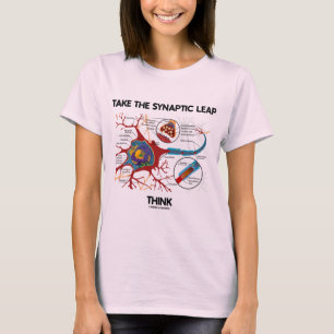 T-shirt Prenez le saut synaptique pensent