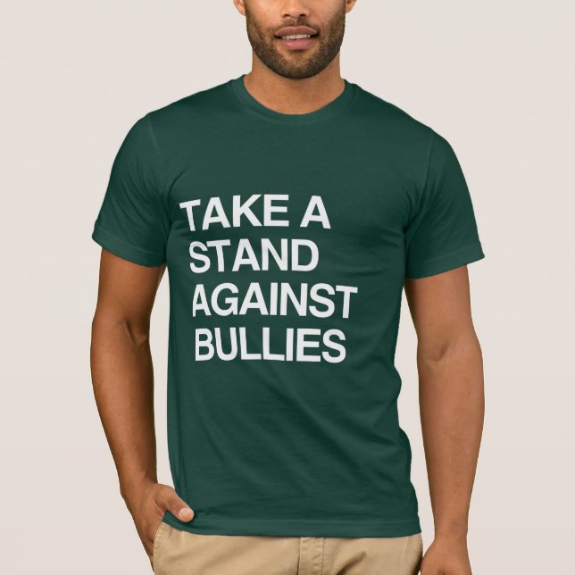 T-SHIRT PRENEZ POSITION CONTRE LES BRUTES (Devant)