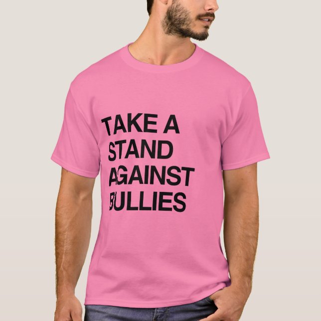 T-SHIRT PRENEZ POSITION CONTRE LES BRUTES (Devant)