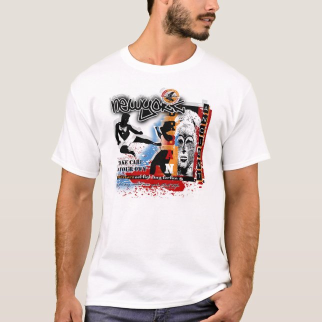 T-shirt Prenez soin de vos propres (Devant)