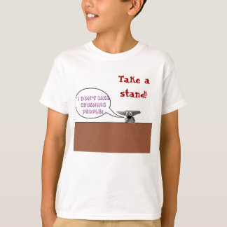 T-shirt prenez un support !