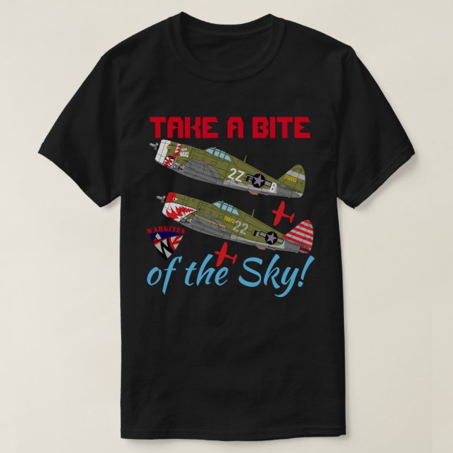 T-shirt Prenez une bouchée du ciel II (Design devant)