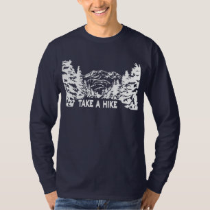 T-shirt Prenez une citation Hippique paysage montagnard mo