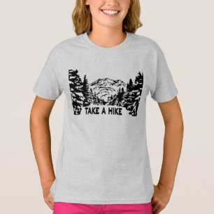 T-shirt Prenez une citation Hippique paysage montagnard mo