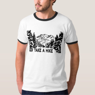 T-shirt Prenez une citation Hippique paysage montagnard mo