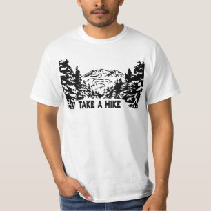 T-shirt Prenez une citation Hippique paysage montagnard mo