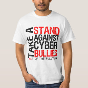 T-shirt Prenez une position contre des despotes de Cyber